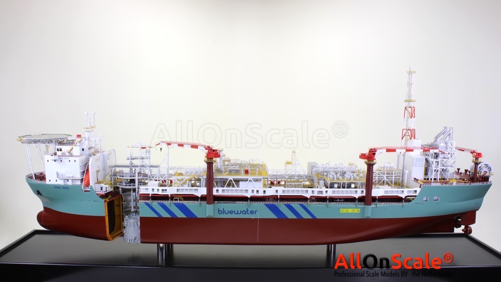 Bluewater Aoka Mizu Maritime Museum Rotterdam “Offshore experience” 1:100