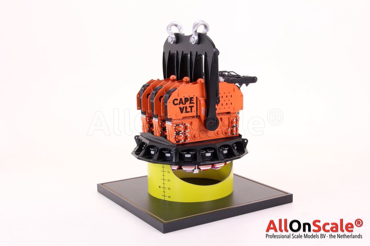 Cape Holland VLT, 1:20 with furniture and lighting