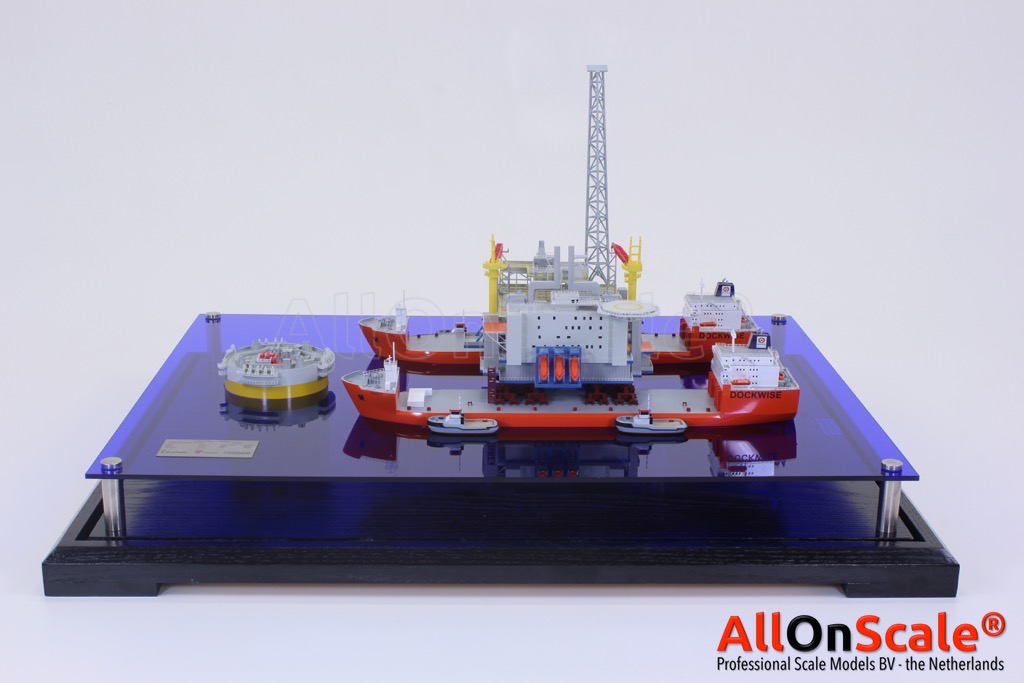 Dockwise Teal Swift Aasta Hansteen Offshore Topside 1:400