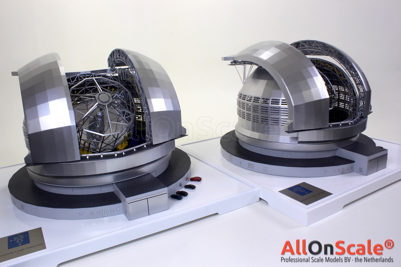 European Organization for Astronomical Research， E-ELT(European Extremely Large Telescope) 1:140