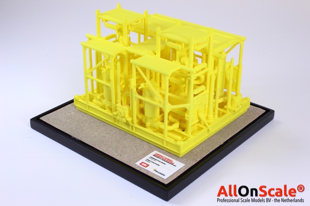 IHC Compact Subsea Seperation System 1:40, 100% 3D printed