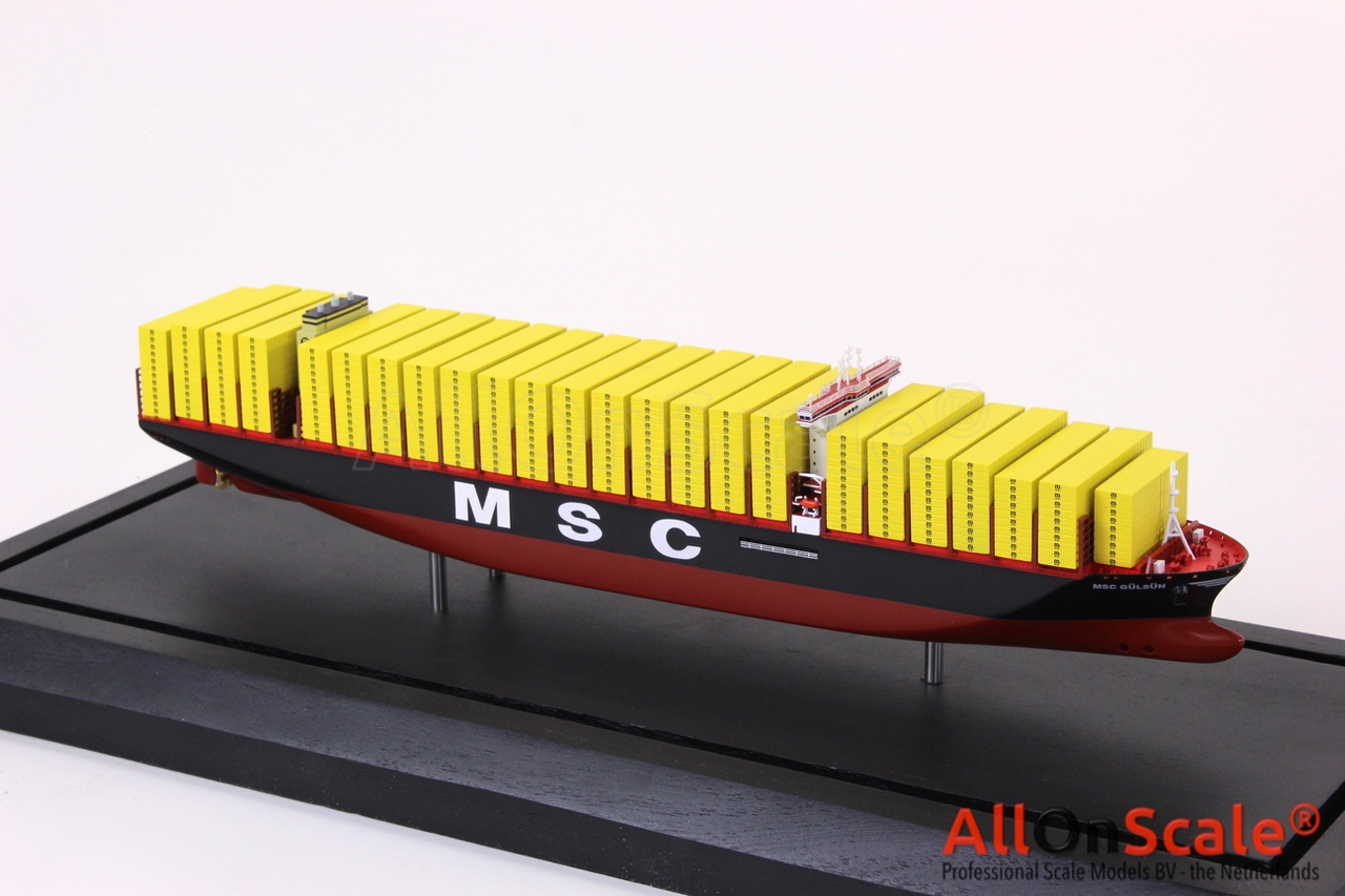MSC container ship model, 40cm